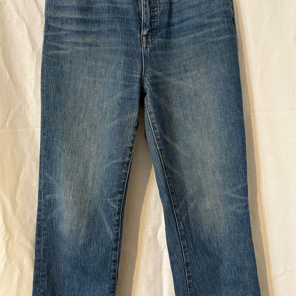 Madewell High Rise Classic Straight Jeans - Picture 4 of 7